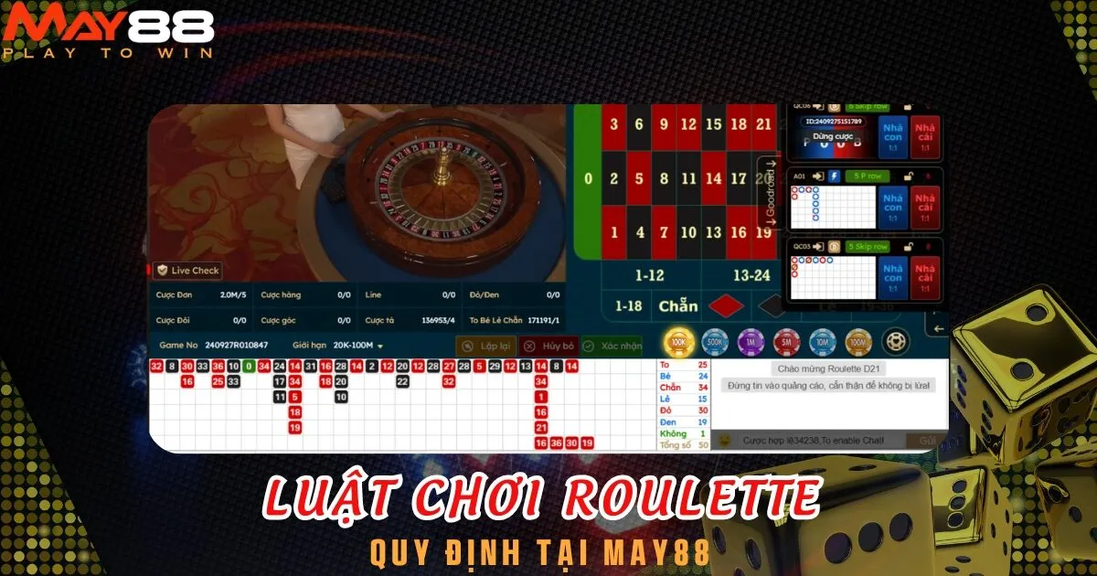 Giới thiệu chung về luật chơi cơ bản trong Roulette